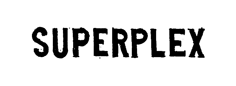 Trademark Logo SUPERPLEX