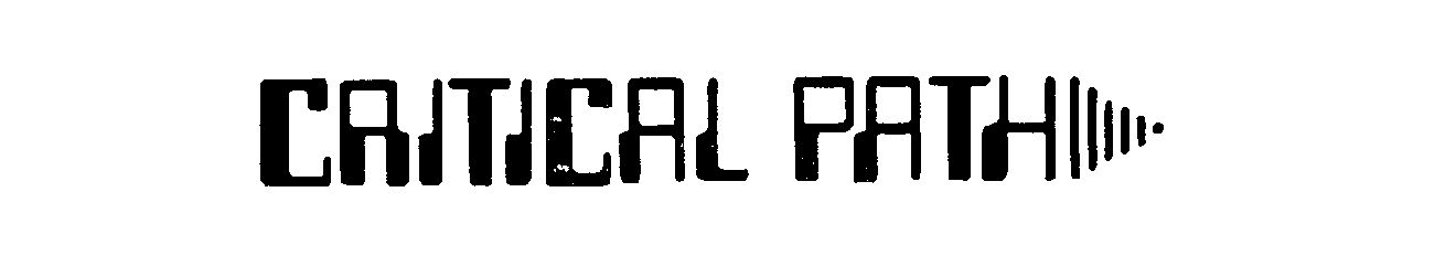 Trademark Logo CRITICAL PATH