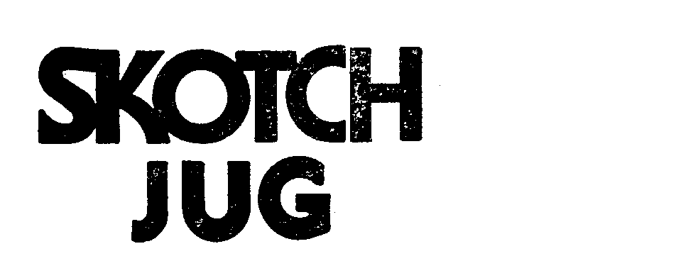 Trademark Logo SKOTCH JUG