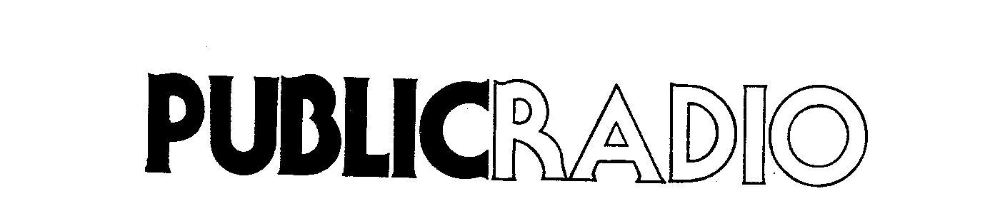 Trademark Logo PUBLICRADIO