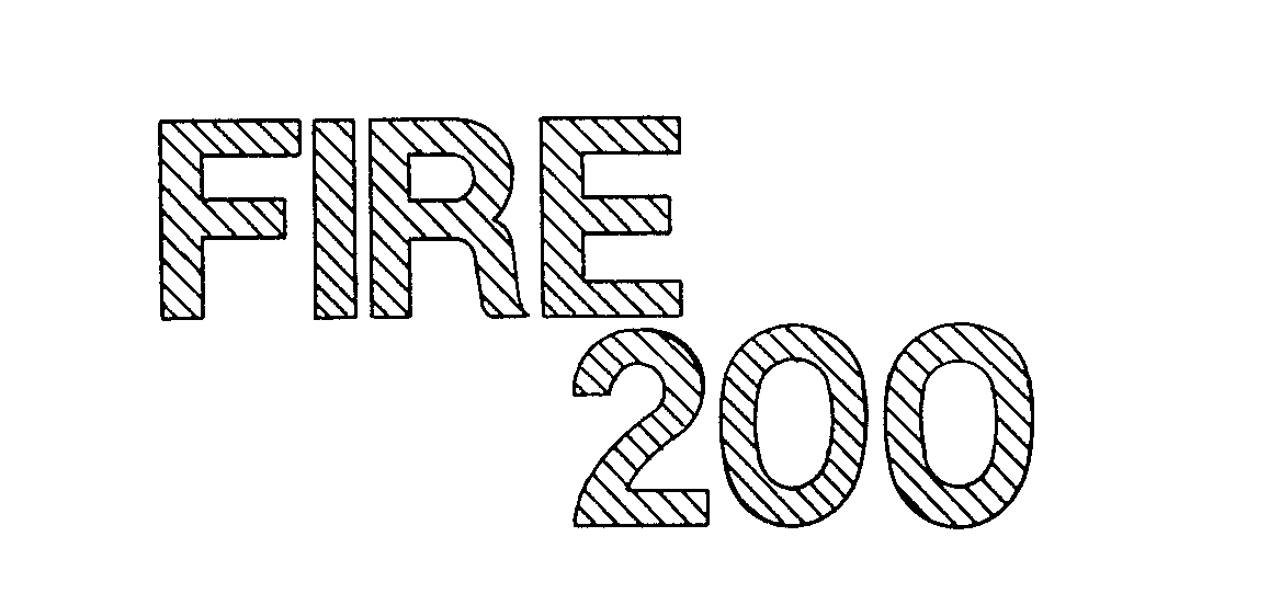 Trademark Logo FIRE 200