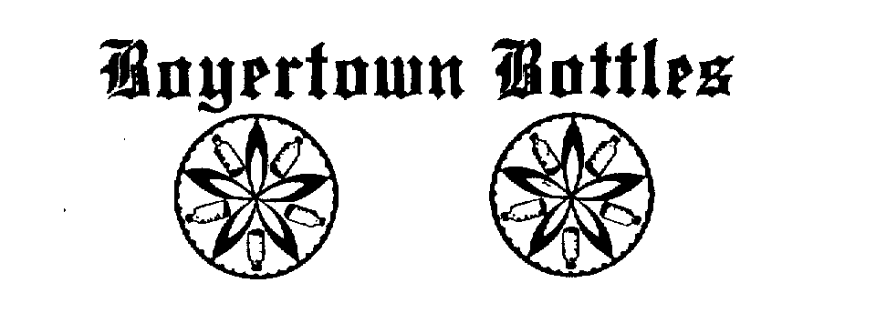 Trademark Logo BOYERTOWN BOTTLES