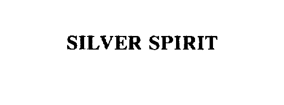 Trademark Logo SILVER SPIRIT