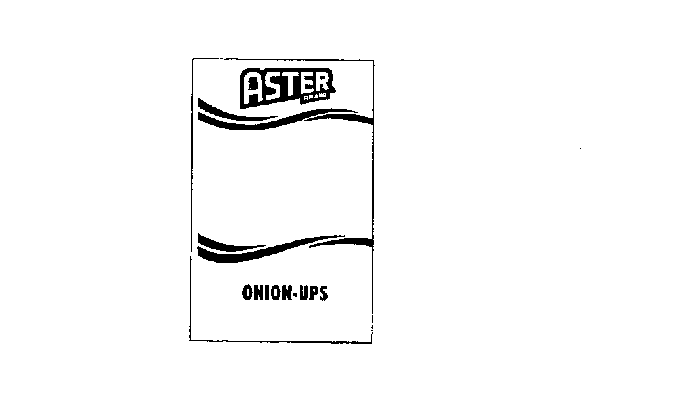 Trademark Logo ASTER BRAND ONION-UPS