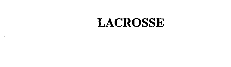 Trademark Logo LACROSSE