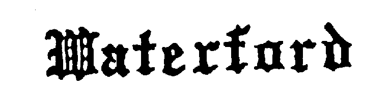 Trademark Logo WATERFORD