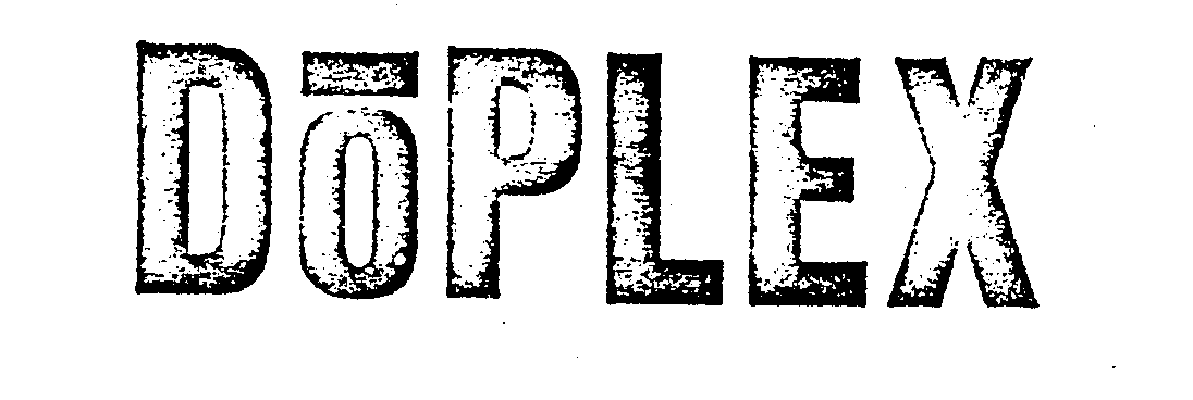 Trademark Logo DOPLEX