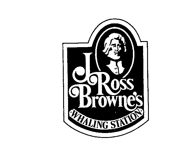 Trademark Logo J ROSS BROWNE'S WHALING STATION