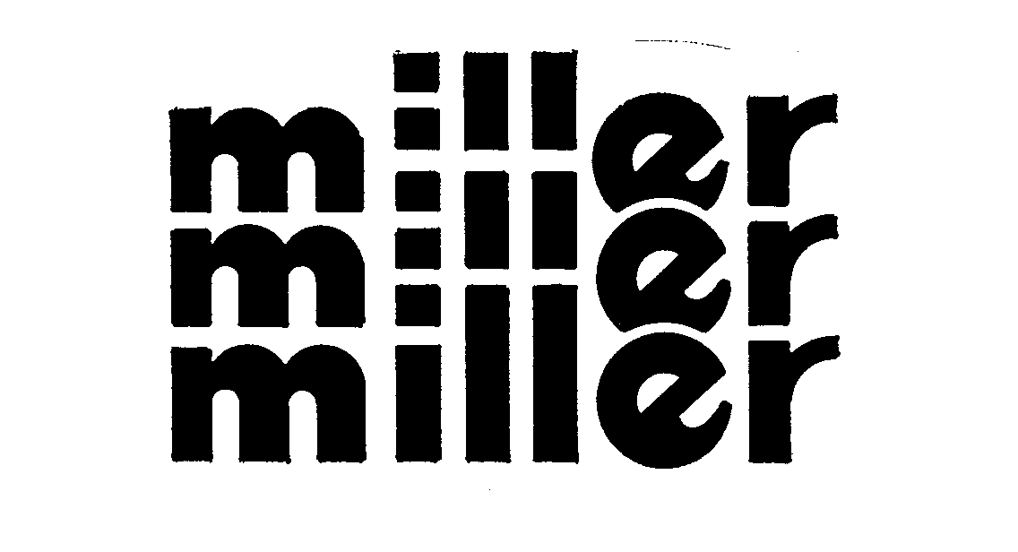 Trademark Logo MILLER