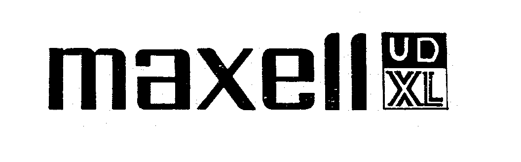 MAXELL UD XL - Hitachi Maxell, Ltd. Trademark Registration