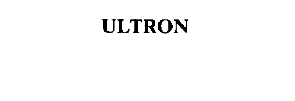 Trademark Logo ULTRON