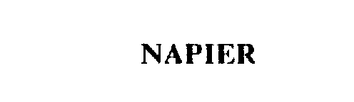 Trademark Logo NAPIER