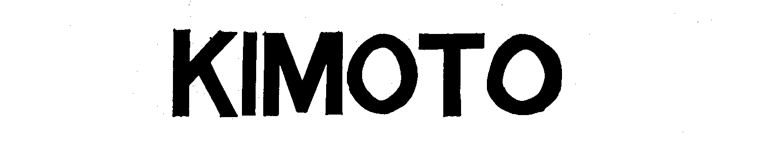 Trademark Logo KIMOTO