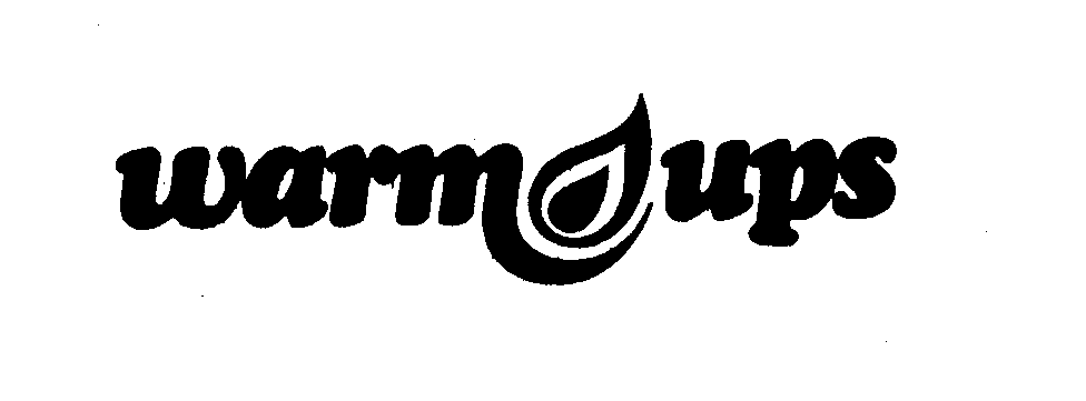Trademark Logo WARM UPS