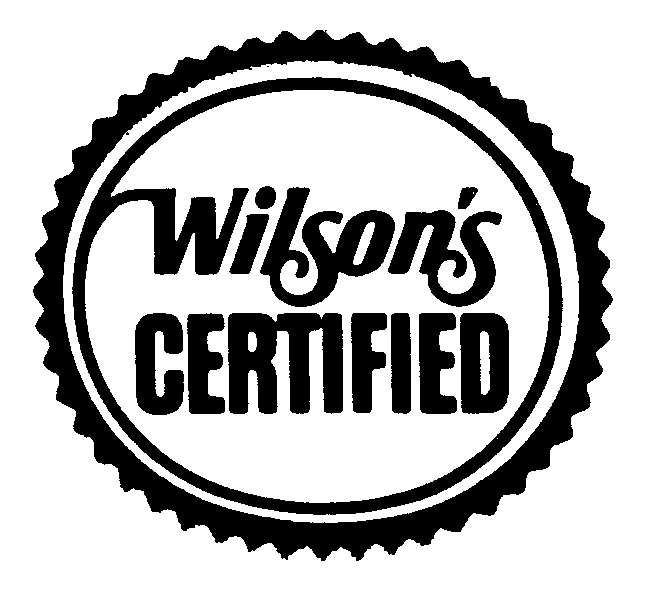  WILSON'S CERTIFIED