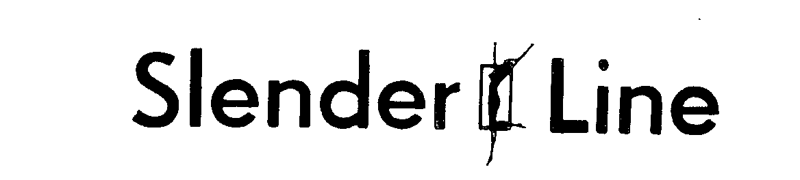Trademark Logo SLENDER LINE