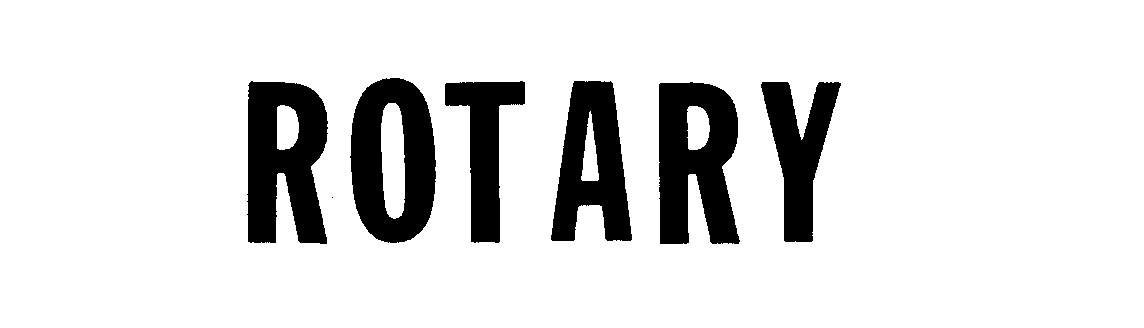 Trademark Logo ROTARY