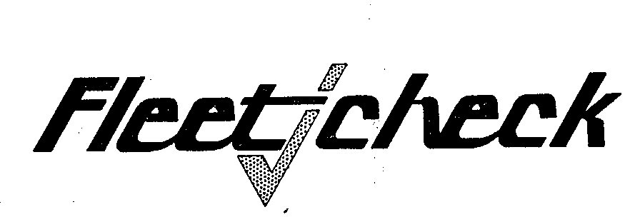 Trademark Logo FLEETJCHECK