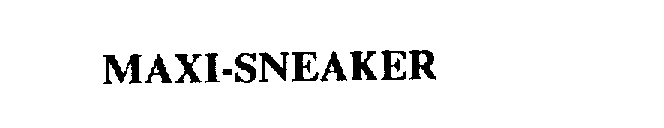 Trademark Logo MAXI-SNEAKER