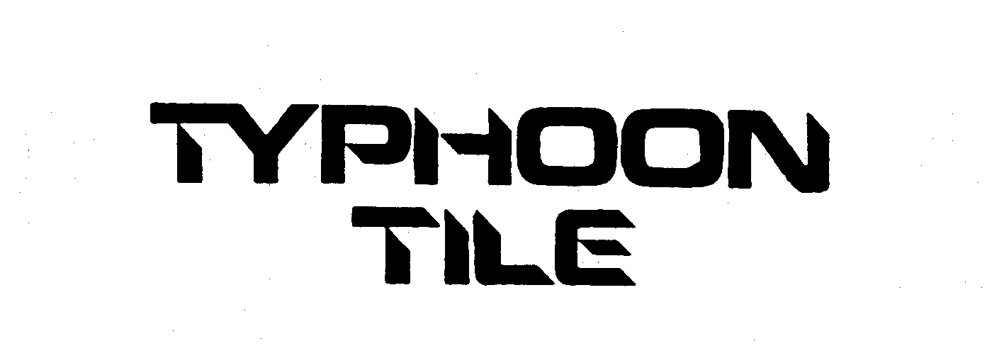Trademark Logo TYPHOON TILE
