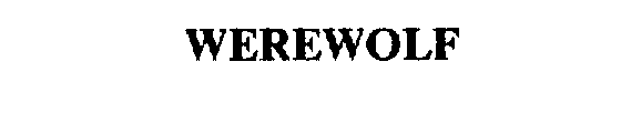 Trademark Logo WEREWOLF