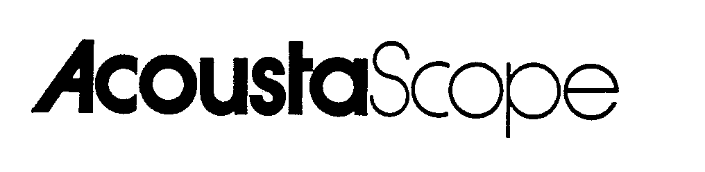 Trademark Logo ACOUSTASCOPE