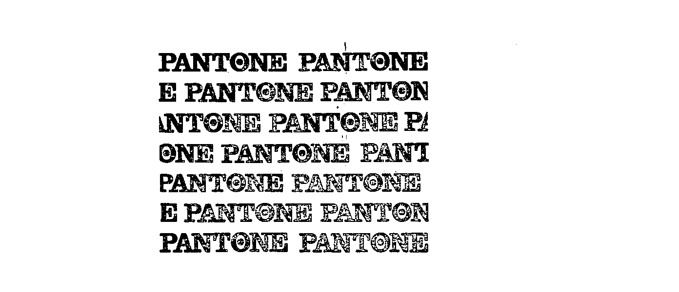 Trademark Logo PANTONE
