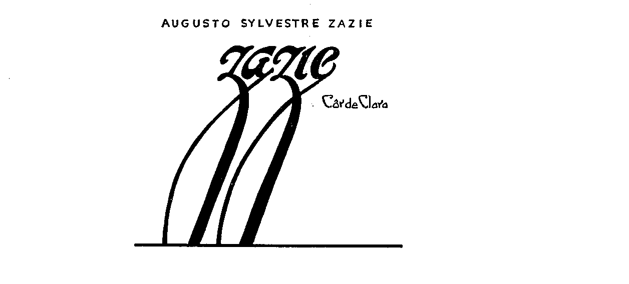  AUGUSTO SYLVESTRE ZAZIE ZAZIE COR DE CLARA