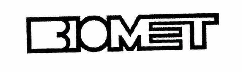 Trademark Logo BIOMET