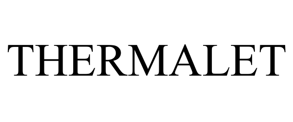 Trademark Logo THERMALET