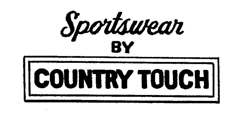  SPORTSWEAR BY COUNTRY TOUCH