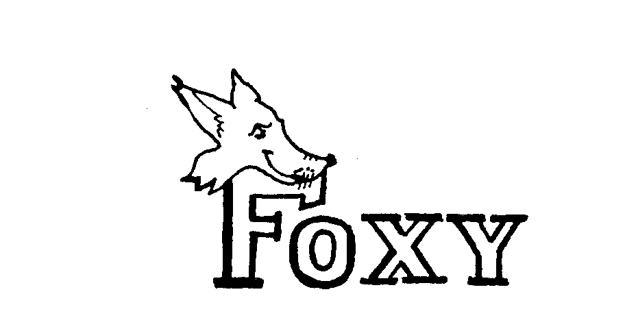 Trademark Logo FOXY