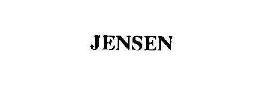 Trademark Logo JENSEN