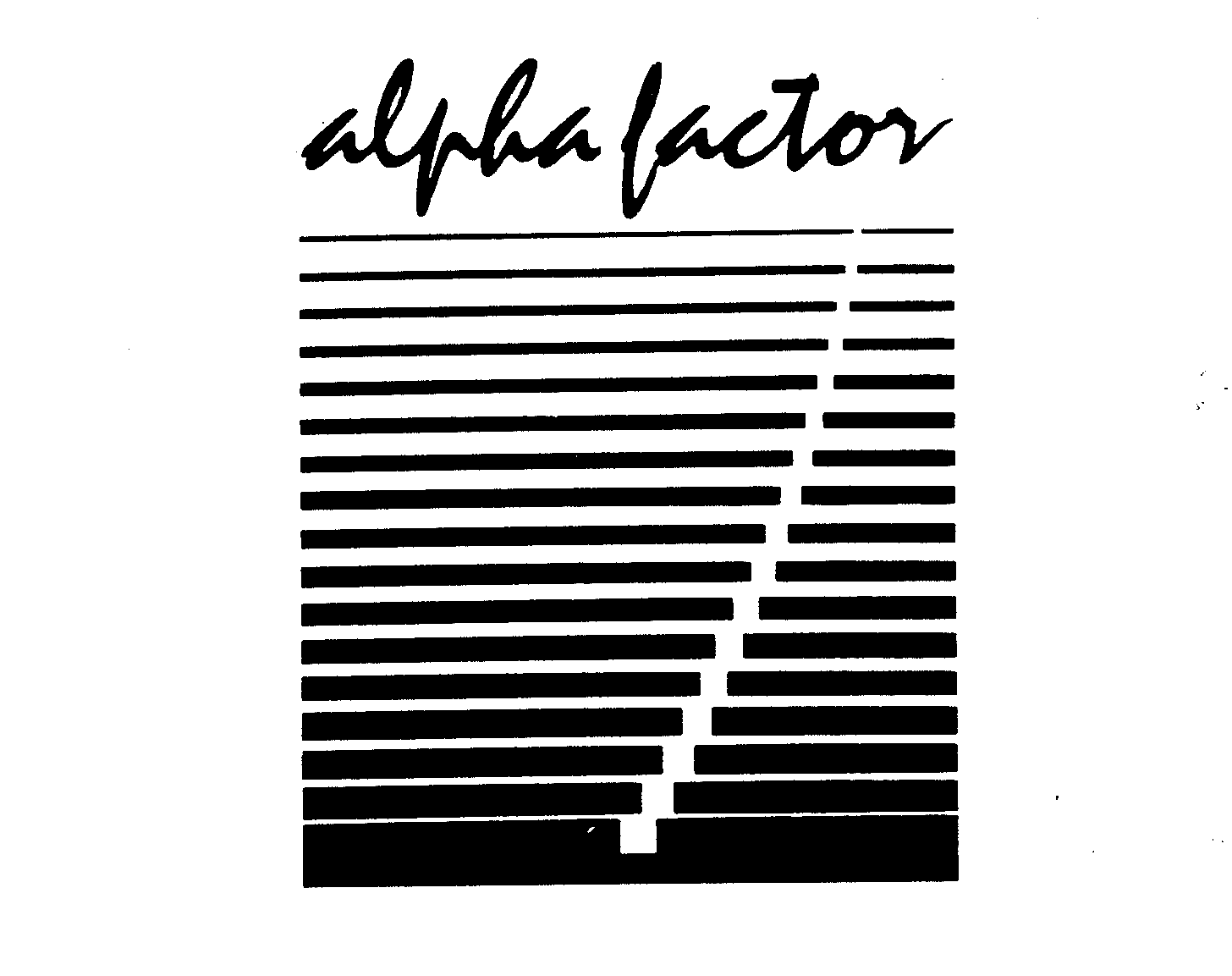 ALPHA FACTOR