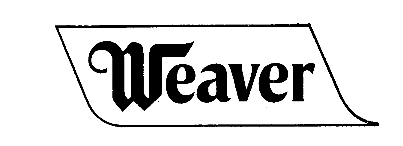 Trademark Logo WEAVER