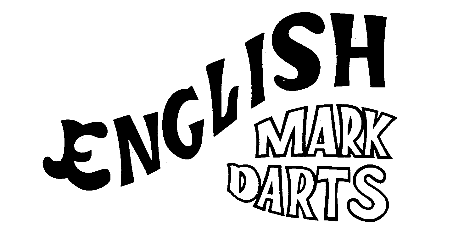 Trademark Logo ENGLISH MARK DARTS