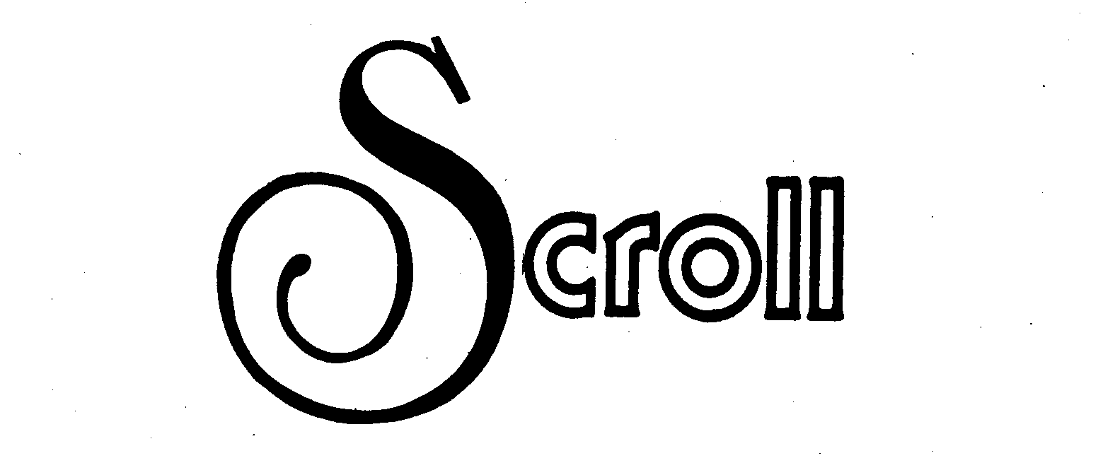 Trademark Logo SCROLL