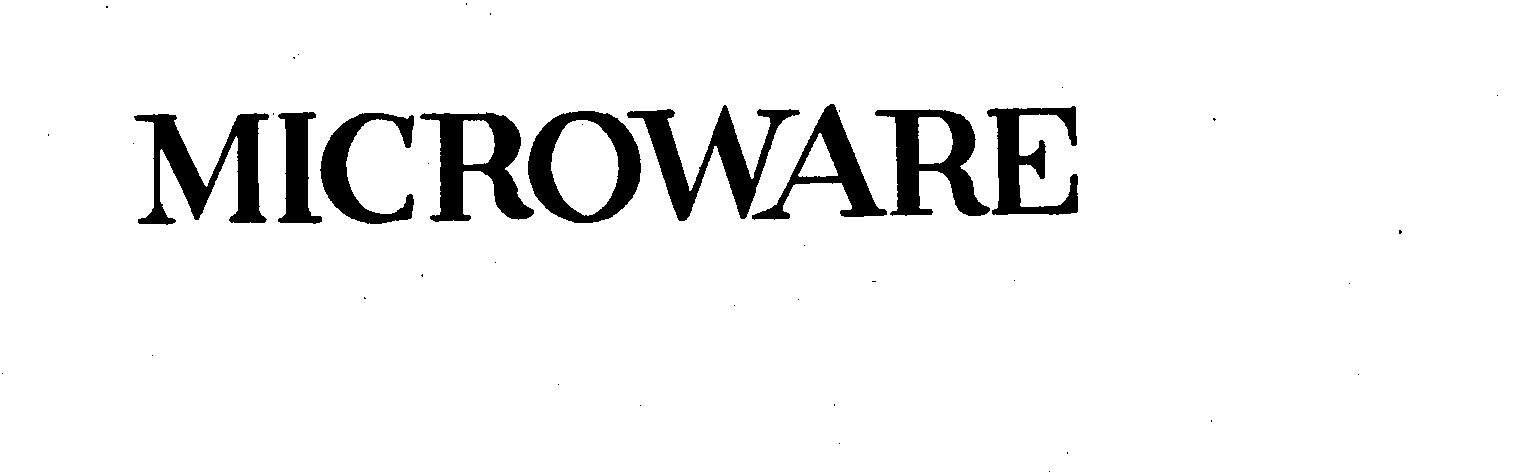 Trademark Logo MICROWARE