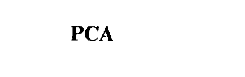 Trademark Logo PCA