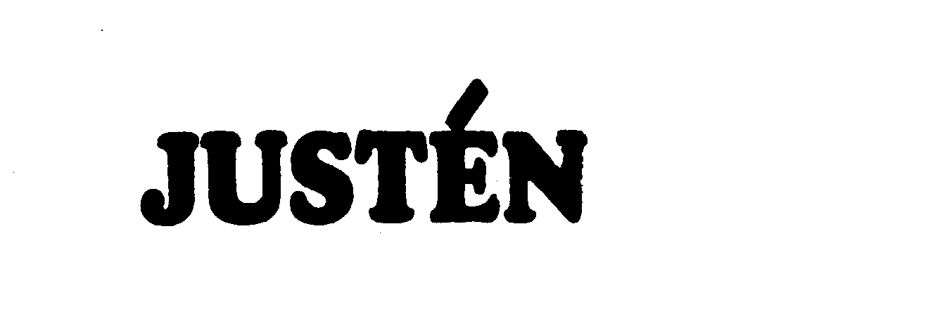 Trademark Logo JUSTEN