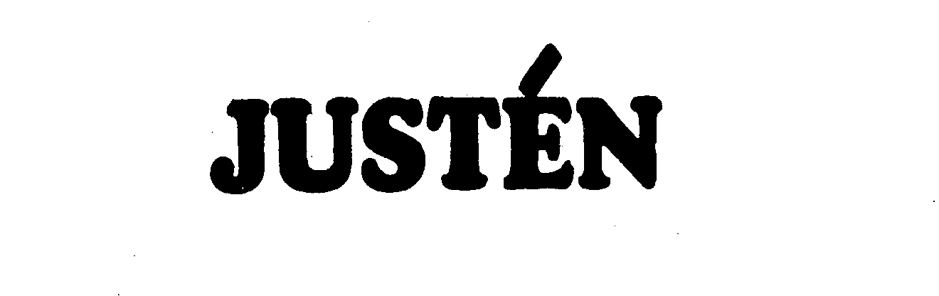Trademark Logo JUSTEN