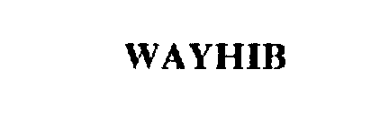 Trademark Logo WAYHIB