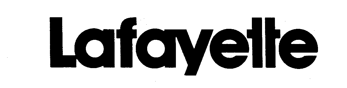 Trademark Logo LAFAYETTE