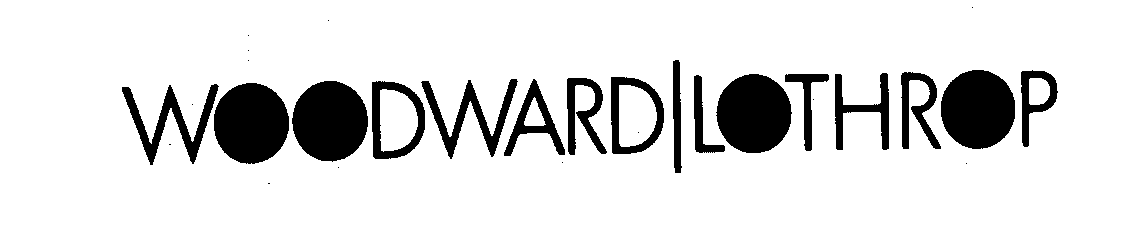 Trademark Logo WOODWARD/LOTHROP