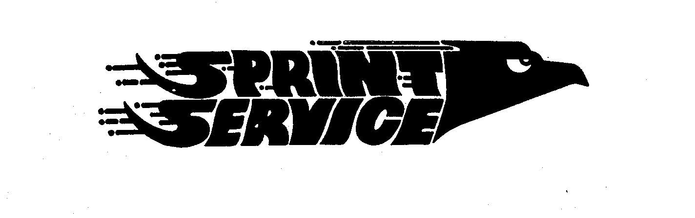 Trademark Logo SPRINT SERVICE