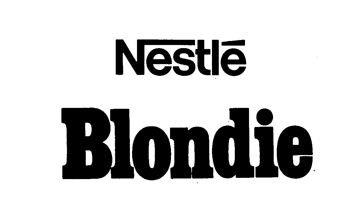  NESTLE BLONDIE