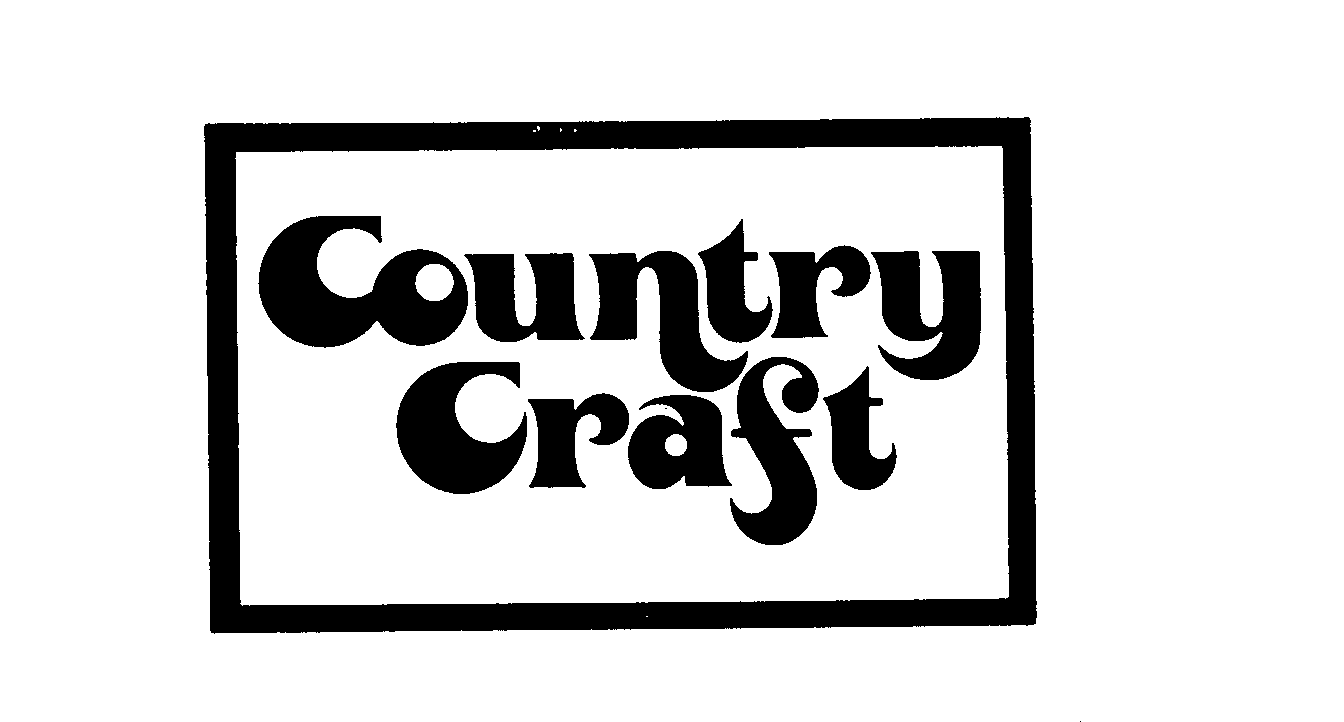 Trademark Logo COUNTRY CRAFT