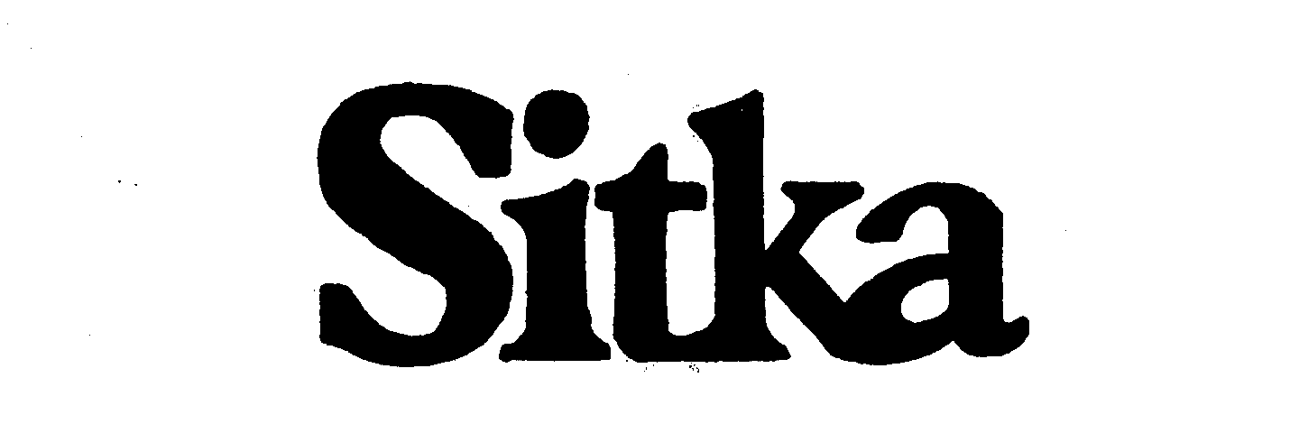 Trademark Logo SITKA