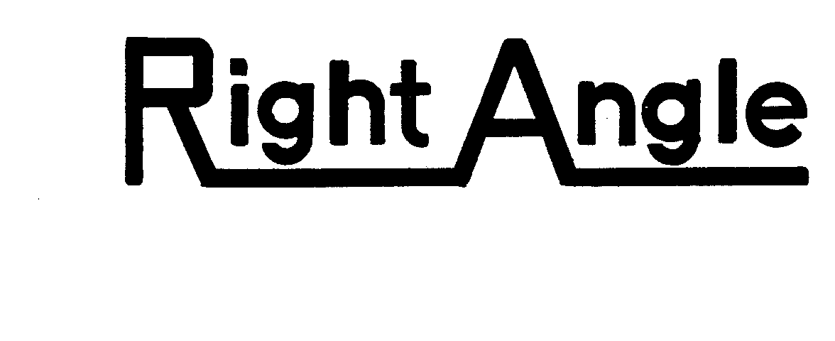 Trademark Logo RIGHT ANGLE