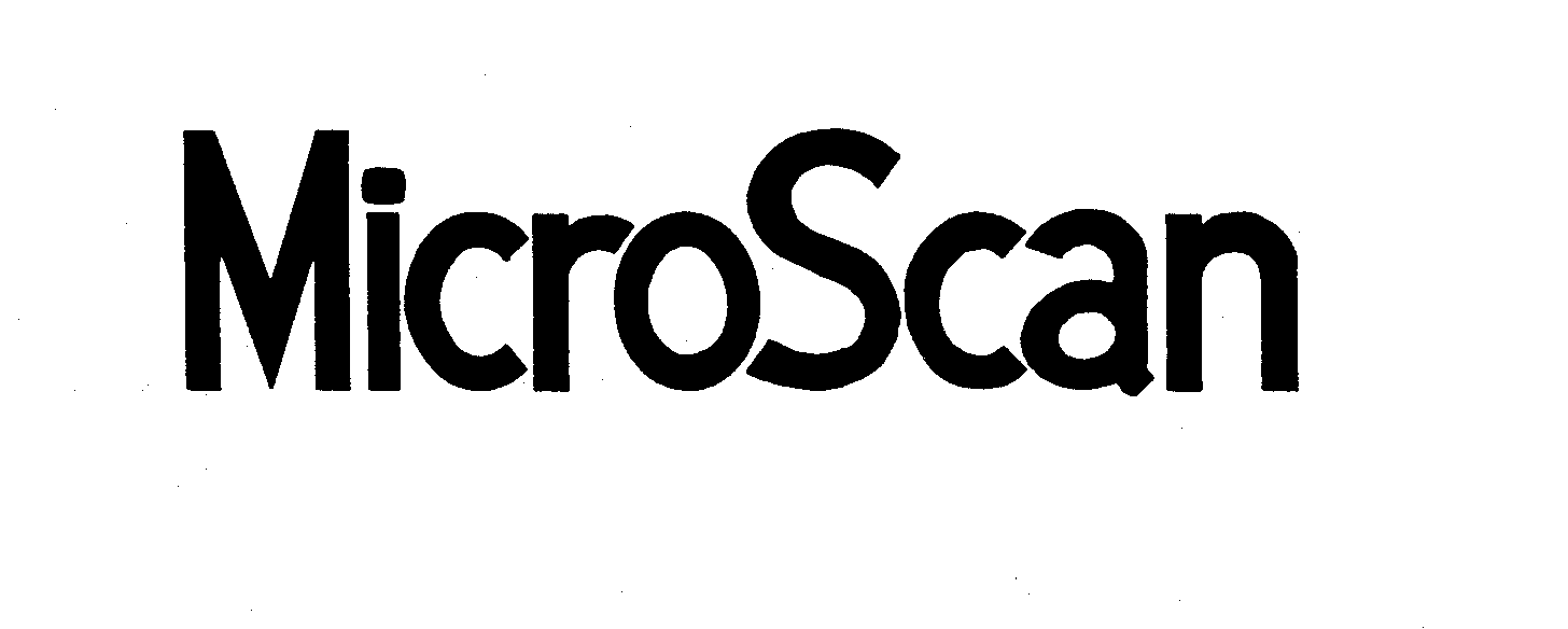 Trademark Logo MICRO SCAN